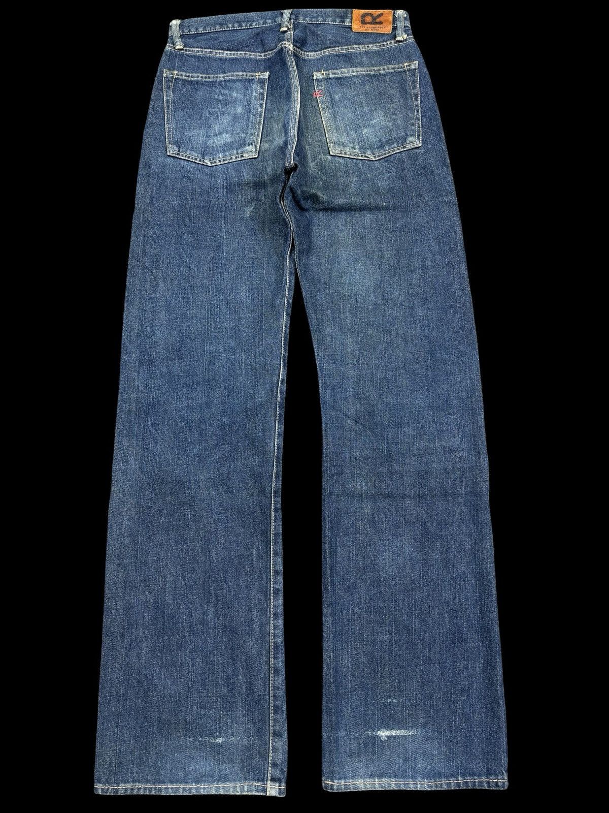 45rpm Vintage 45rpm Japan Regular Blue Wash Denim F891 Size US 31 - 2 Thumbnail