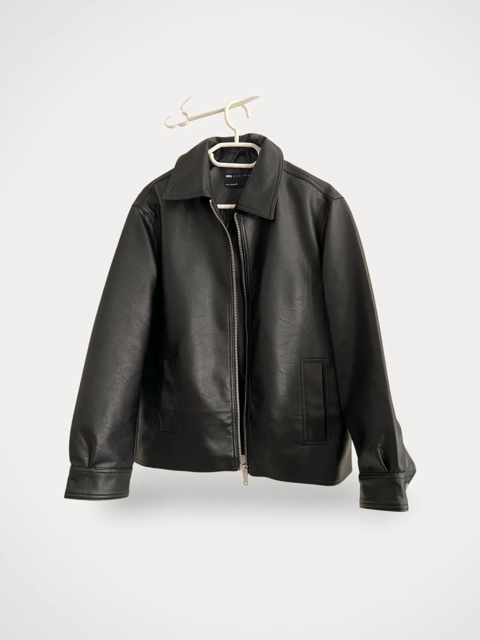 Asos Asos Läder jacka Jacket Size XS / US 0-2 / IT 36-38 - 1 Thumbnail