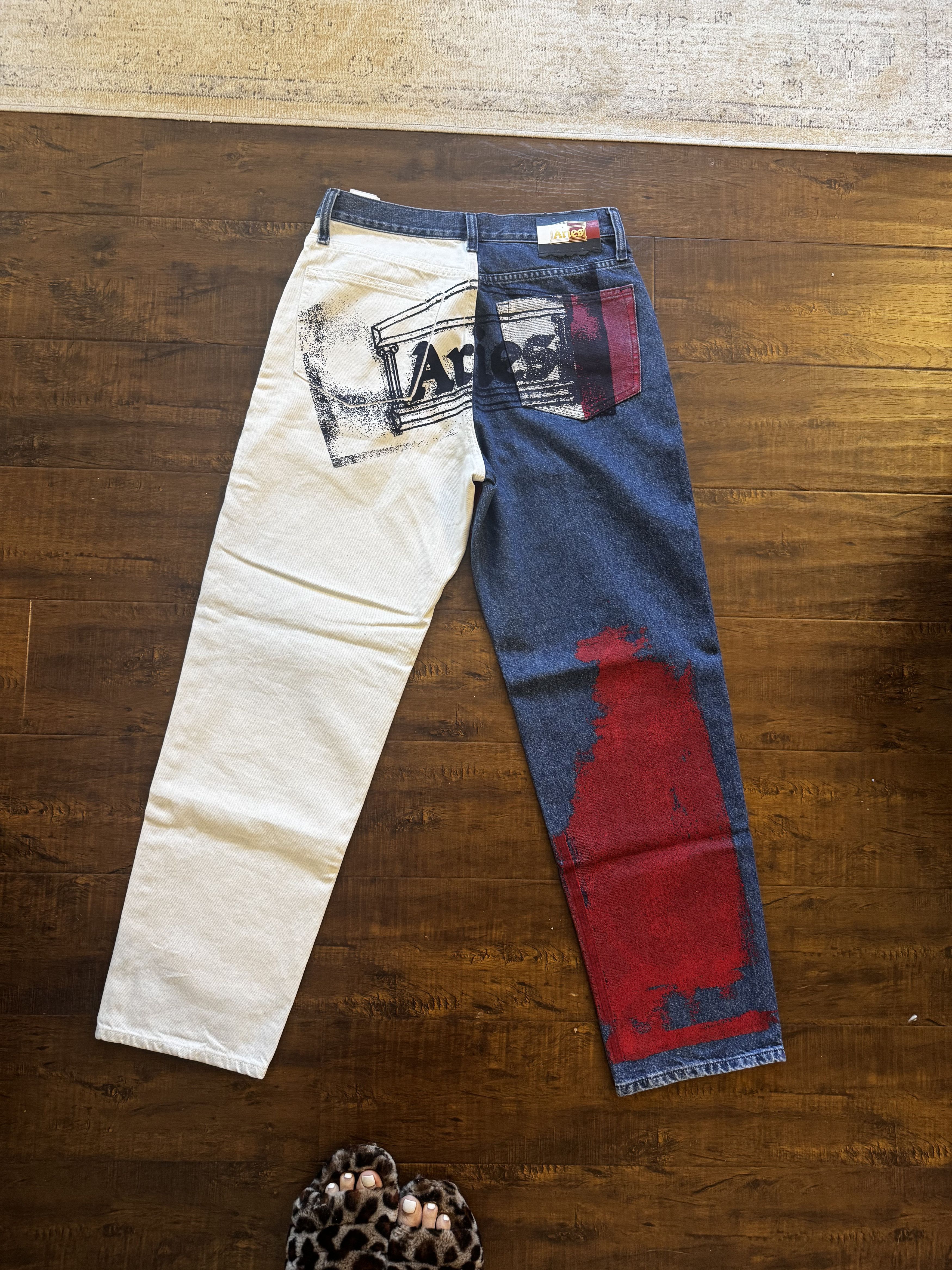 Aries × Tommy Hilfiger Aries Denim Flag Jeans Size US 29 - 5 Thumbnail