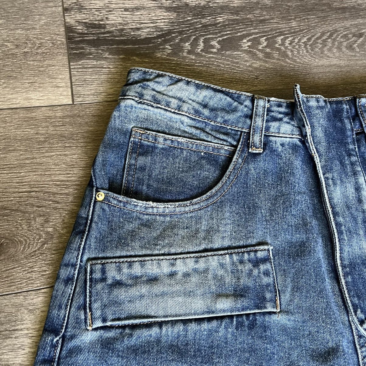 Haunted Starbucks New Haunted Starbucks Baggy Balmain Denim Jeans Size 30 Size US 30 / EU 46 - 7 Thumbnail
