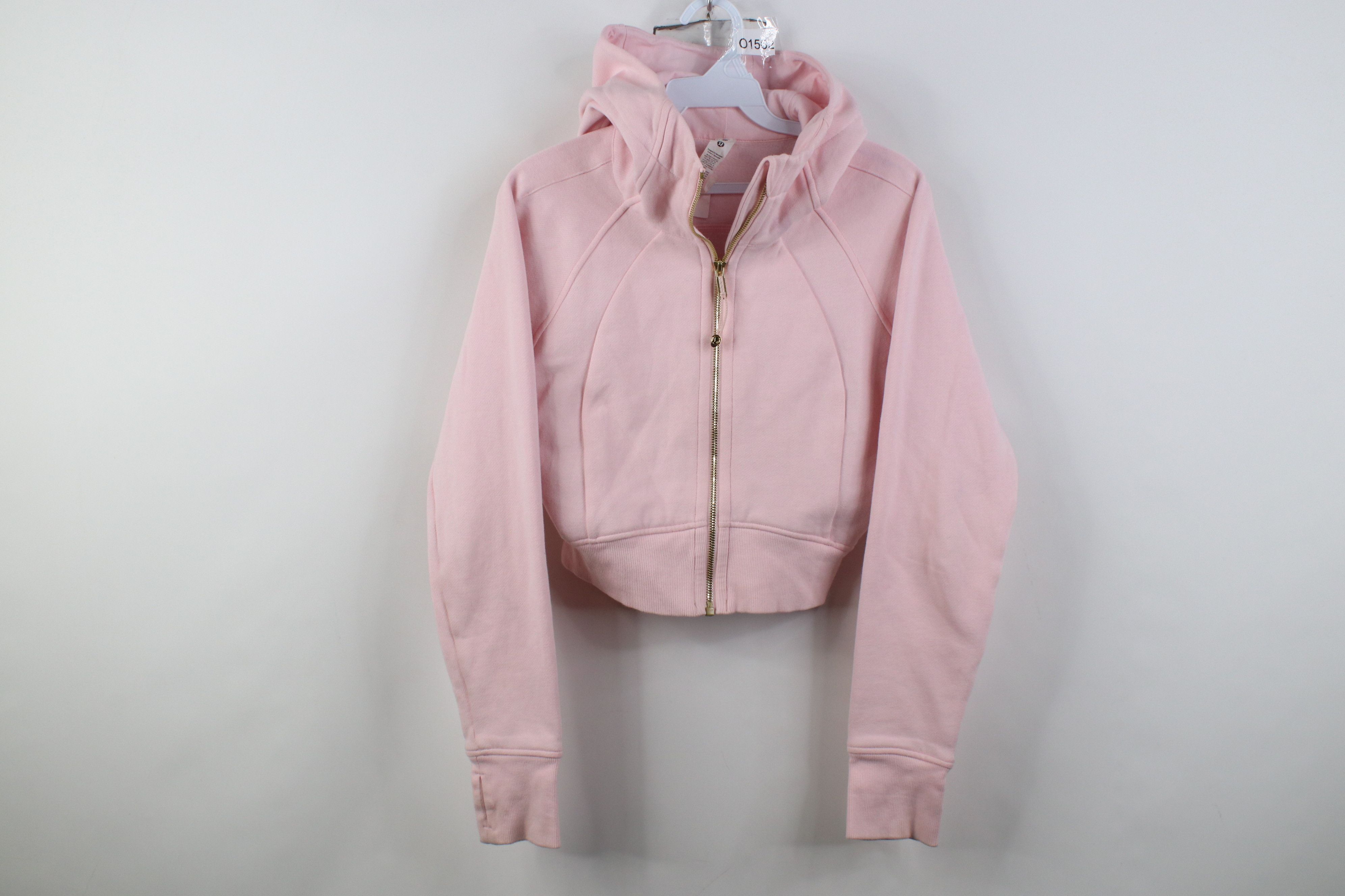 Lululemon Lululemon Cropped Scuba Full Zip Hoodie Strawberry Milkshake Size M / US 6-8 / IT 42-44 - 1 Thumbnail