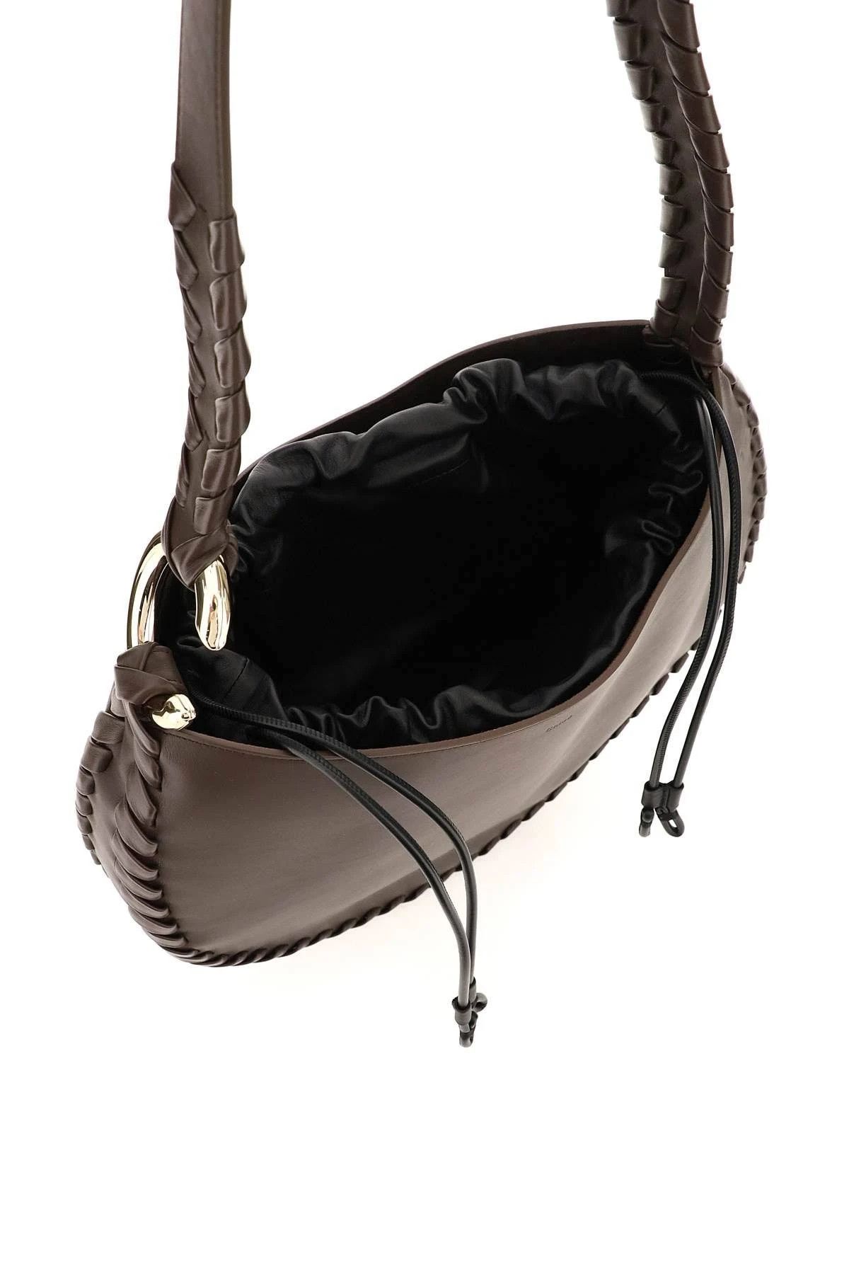 o1loc1c0424 Size: OS CHC22 Mate Large Hobo Bag in Bold Brown