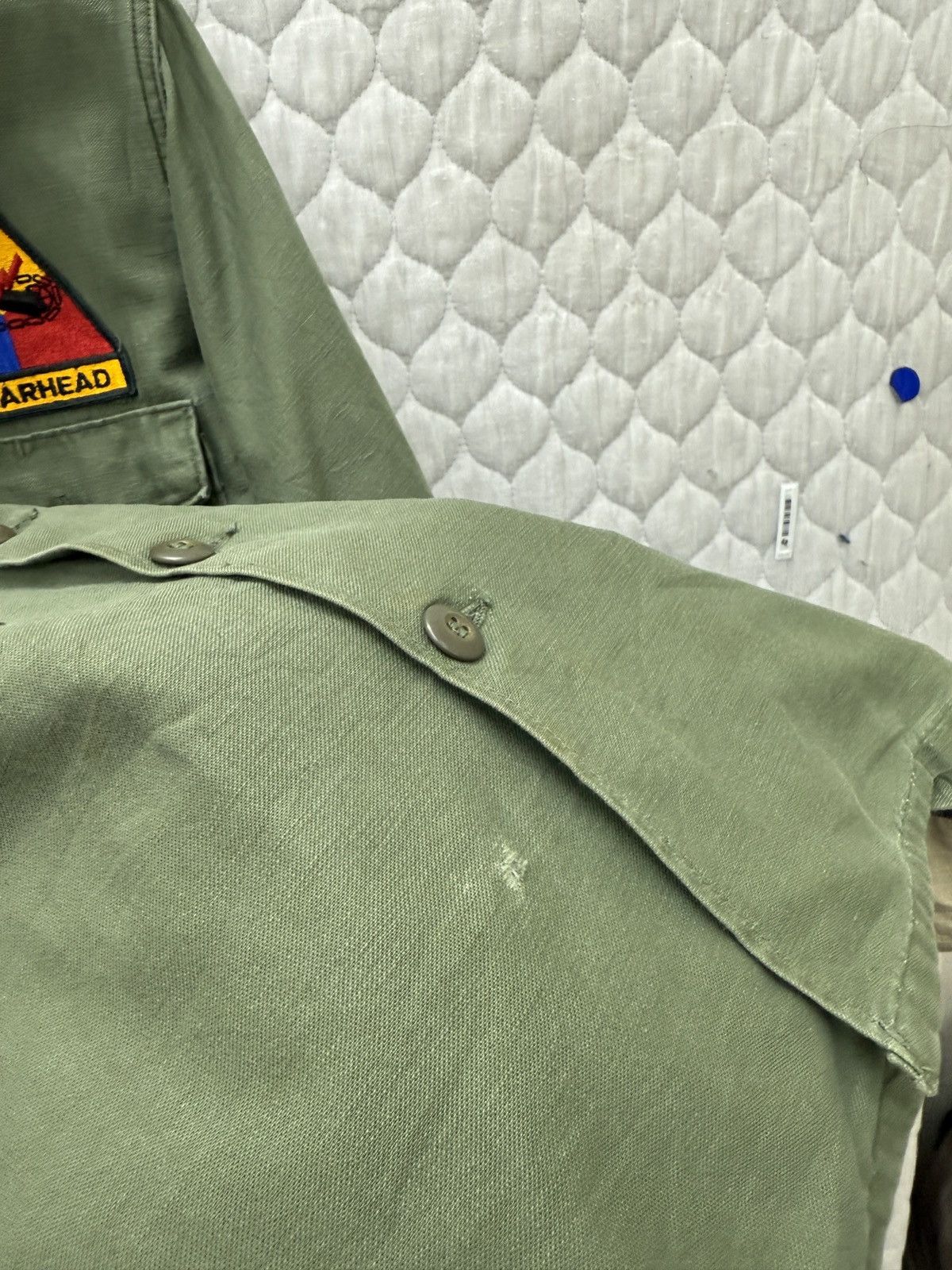 Vintage 🔥🔥🔥ARCHIVE VTG US ARMY OG 107 REWORK SHIRTS Size US M / EU 48-50 / 2 - 10 Thumbnail