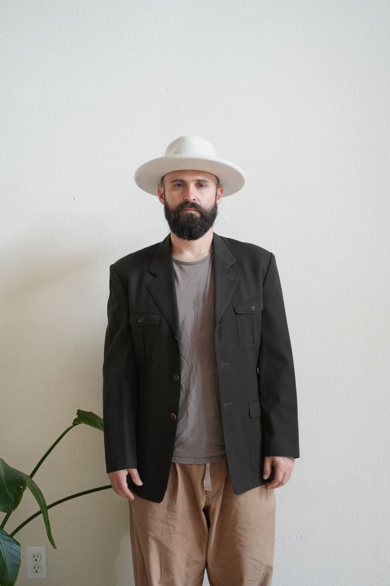 Yohji Yamamoto 90's Military Blazer Size 38S - 10 Thumbnail