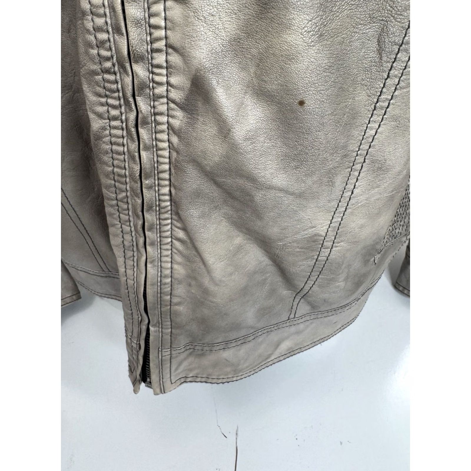 Affliction AFFLICTION / BUCKLE Black Premium Vintage Embroidered Faux Leather 2XL Jacket Size US XXL / EU 58 / 5 - 3 Thumbnail