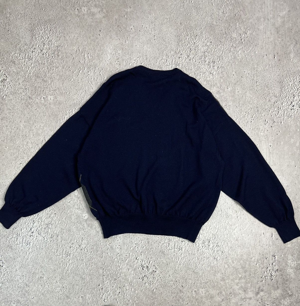 Lacoste × Vintage Vintage Lacoste Knit Wool Vneck Cardigan Sweater Size US M / EU 48-50 / 2 - 7 Thumbnail