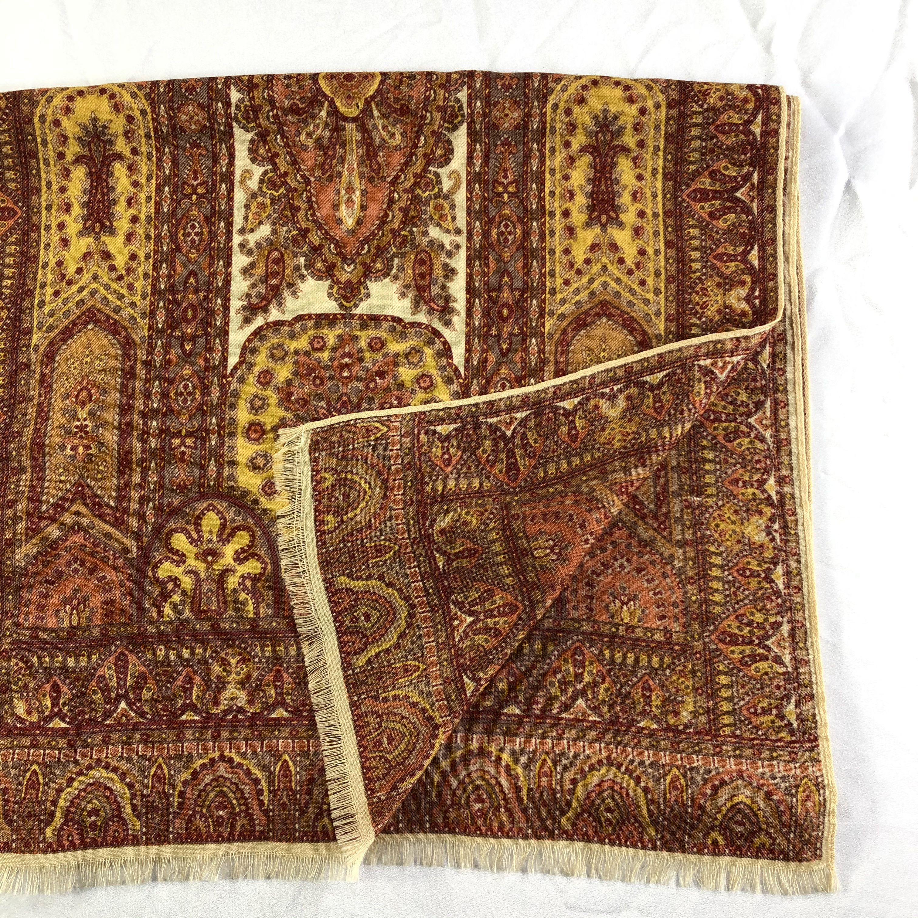 Vintage Vintage Topkapi Silk Scarf Size ONE SIZE - 4 Thumbnail
