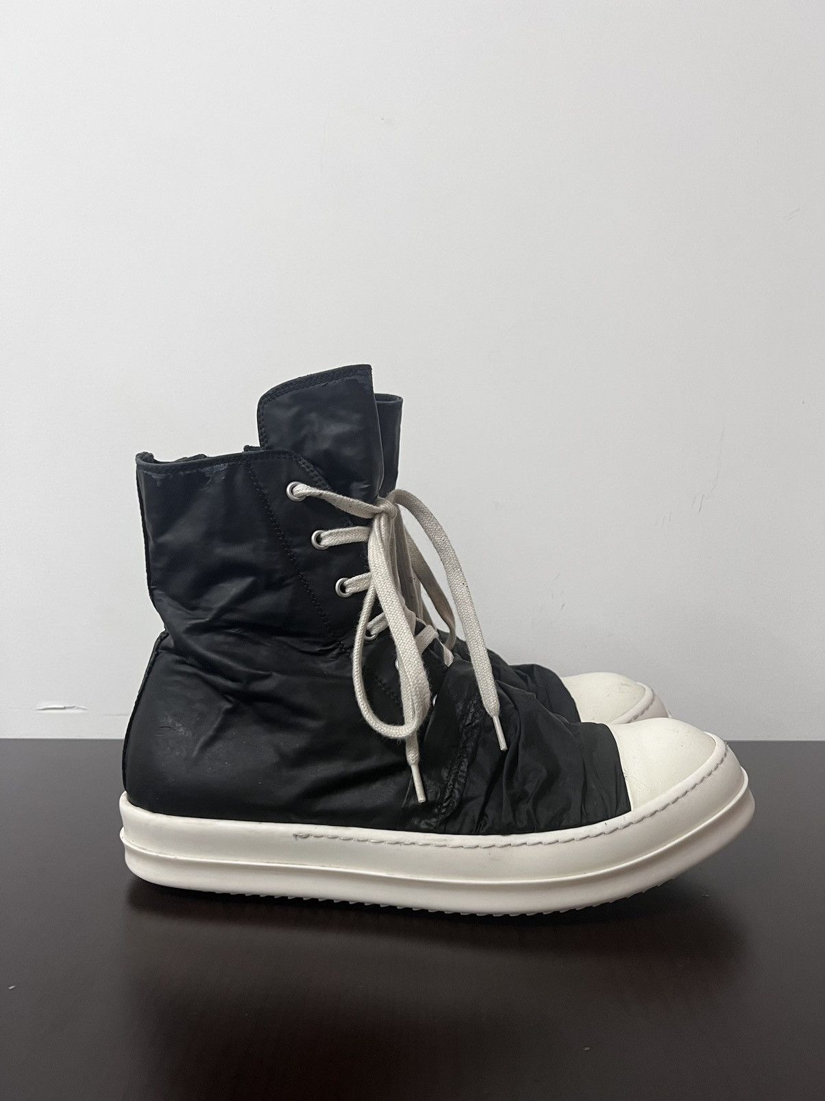 Rick Owens Drkshdw Rick owens drkshdw ramones high top sneakers sz43 Size US 10 / EU 43 - 4 Thumbnail