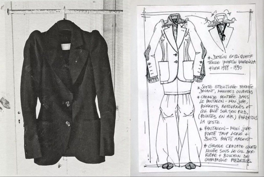 H&M × Maison Margiela Maison Margiela - H&M - RE-EDITION S/S1989 - Double Breasted Size L / US 10 / IT 46 - 9 Thumbnail