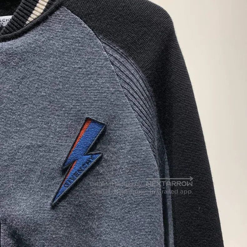 Givenchy Givenchy Popular Lightning Embroidery Baseball Jacket Size US S / EU 44-46 / 1 - 3 Thumbnail