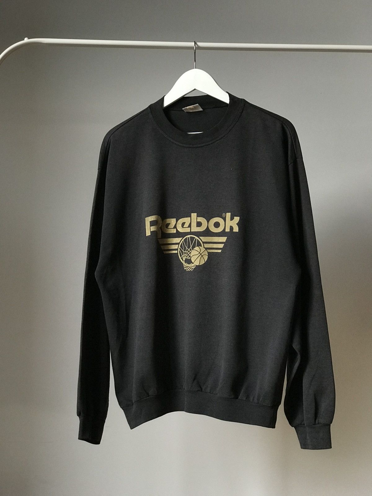 Reebok 🔥 VINTAGE REEBOK GOLD LOGO SWEATSHIRT BASKETBALL ENERGY Size US L / EU 52-54 / 3 - 1 Thumbnail