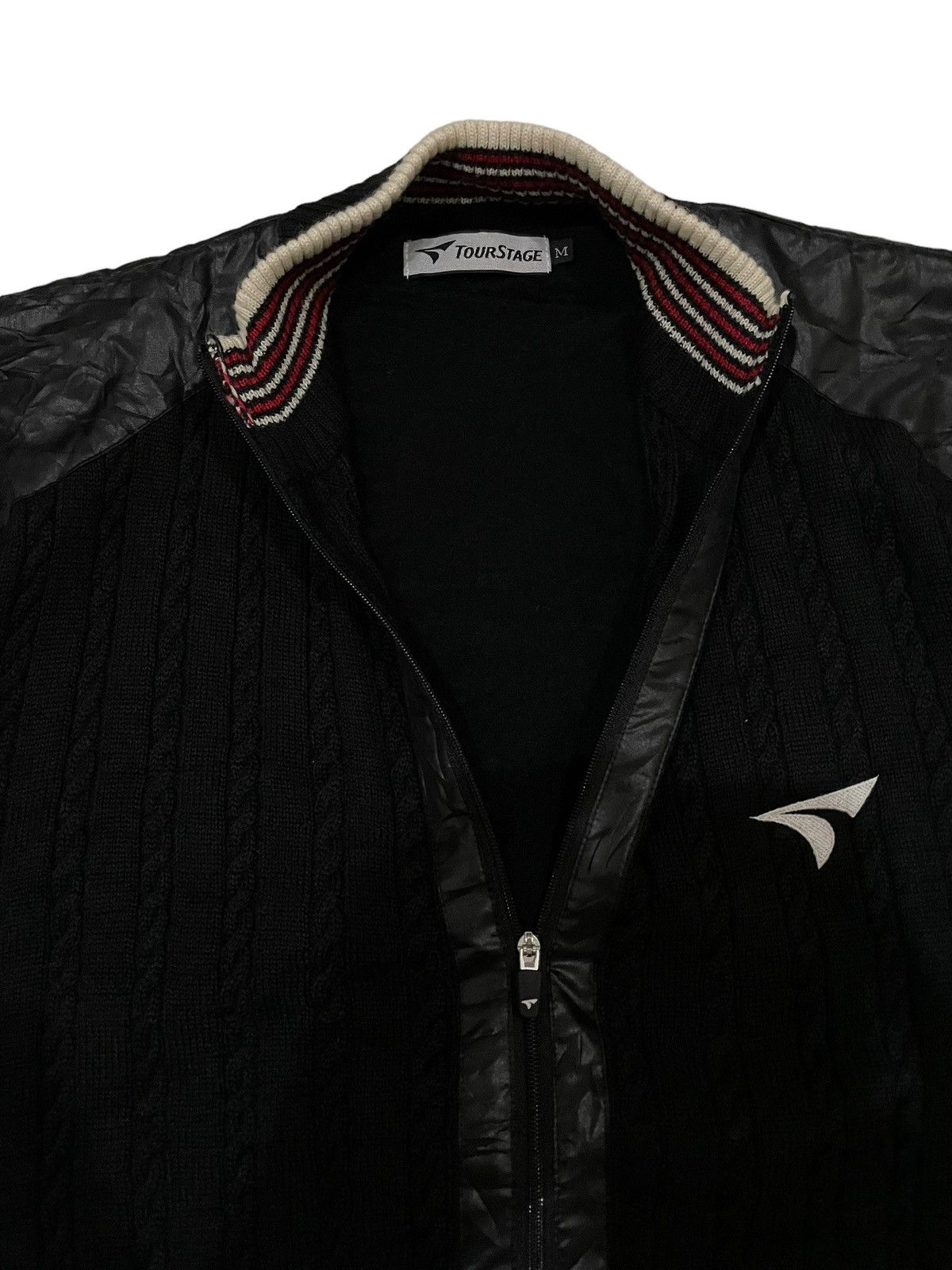Japanese Brand Vintage Bridgestone Tour Stage Golf Knit Jacket Size US M / EU 48-50 / 2 - 8 Thumbnail