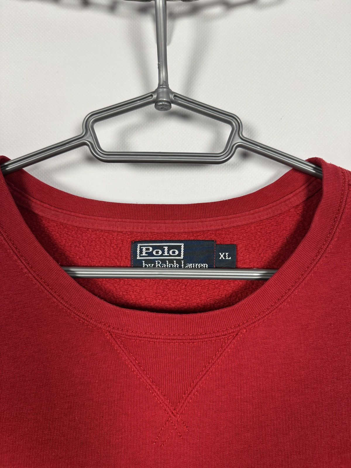 Polo Ralph Lauren Men’s Vintage Polo Ralph Lauren Red Crewneck Sweatshirt XL Size US XL / EU 56 / 4 - 8 Thumbnail