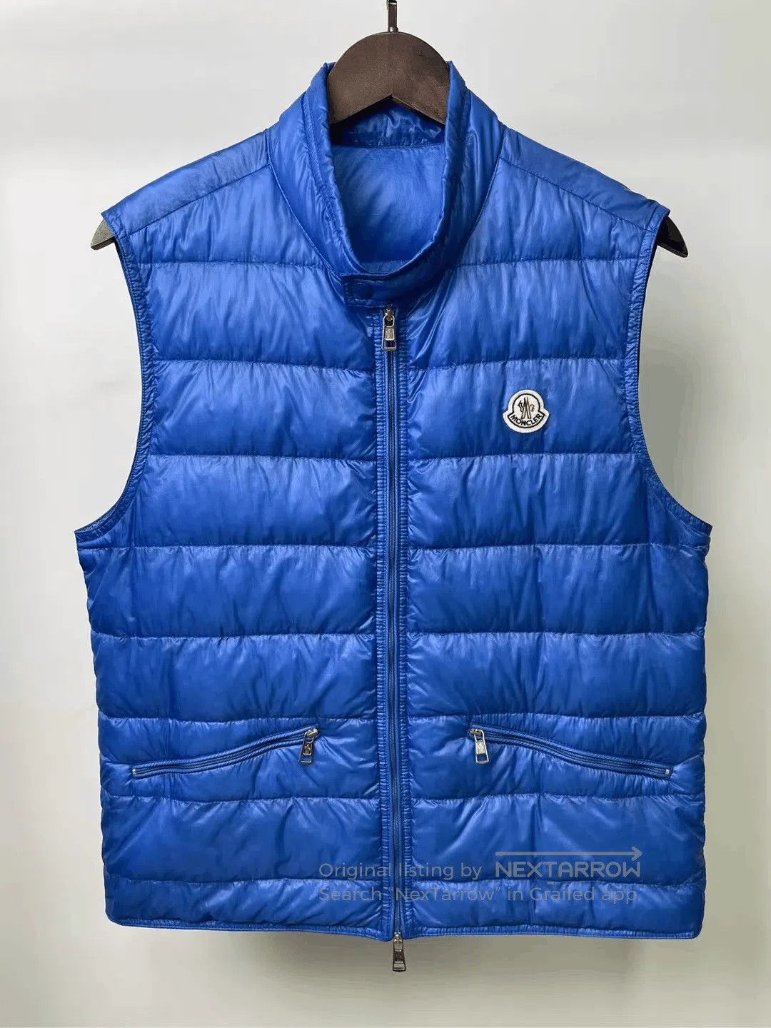 Moncler moncler blue down vest size 3. Size US M / EU 48-50 / 2 - 1 Thumbnail