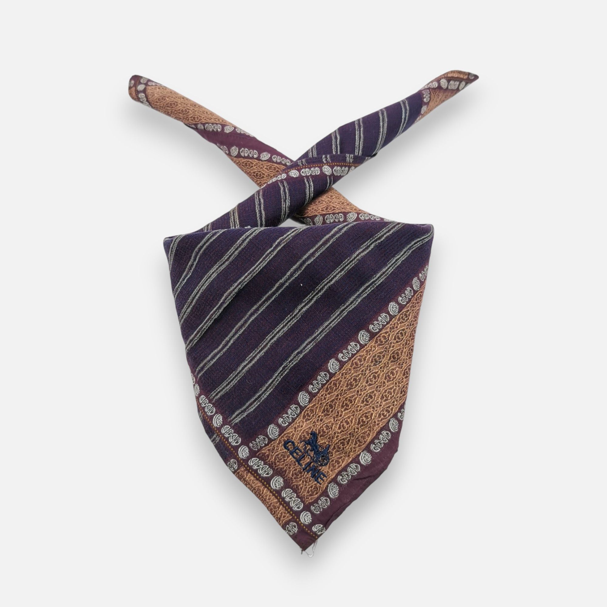 Celine × Vintage Vintage Celine Handkerchief Neckerchief Bandana Size ONE SIZE - 1 Thumbnail