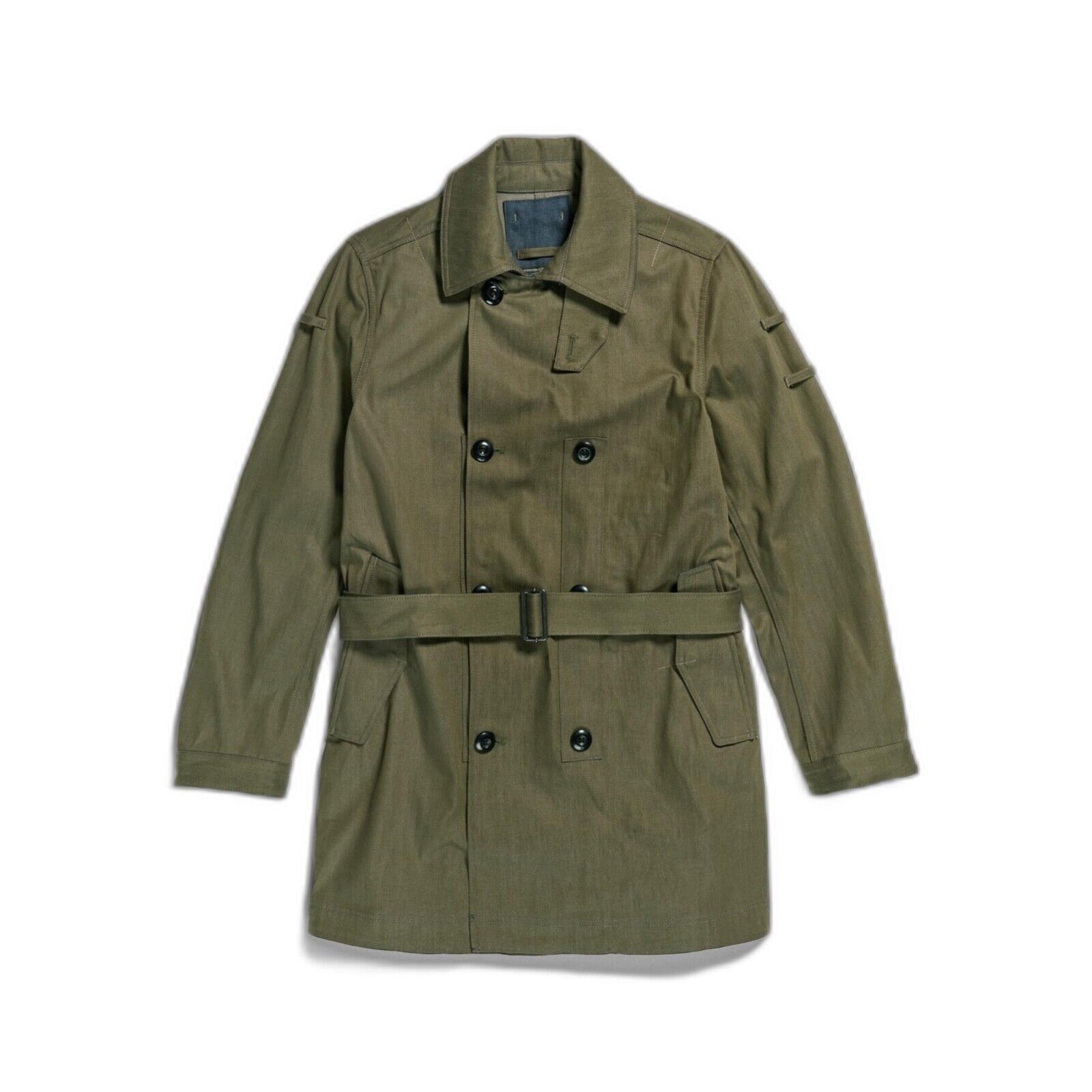 G-Star G-star double breasted trench coat kara combat denim Size US XXL / EU 58 / 5 - 1 Thumbnail