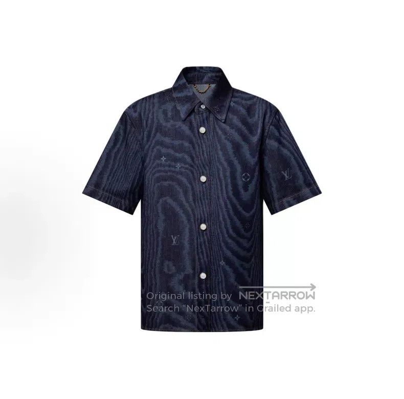 Louis Vuitton Louis Vuitton FW25 Pre-Fall Men's Short Sleeve Denim Butto Size US XL / EU 56 / 4 - 2 Thumbnail