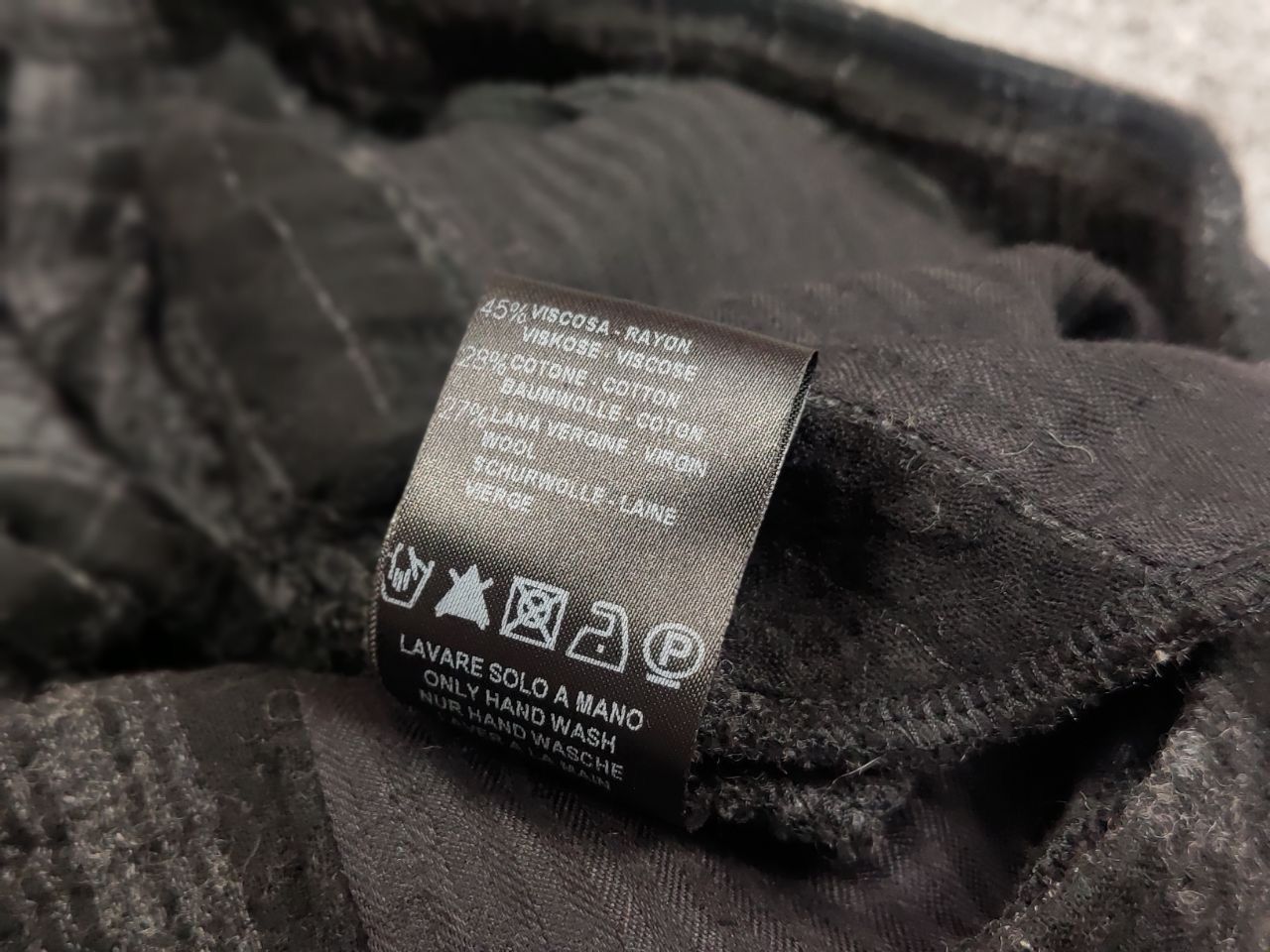 Transit Transit Par Such Classic trousers striped Black Pants Size 34" / US 12 / IT 48 - 16 Thumbnail