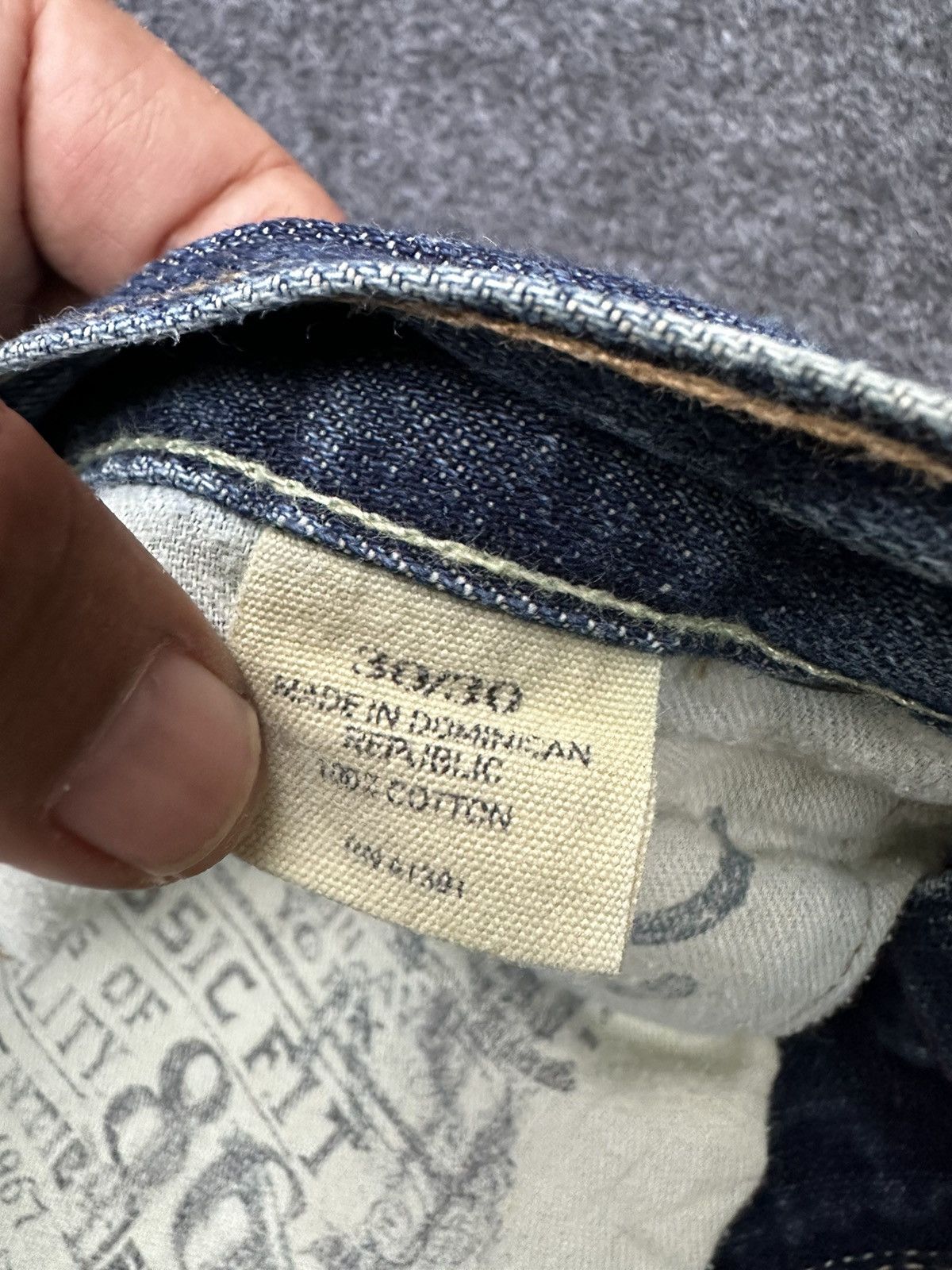 Ralph Lauren Polo Ralph Lauren Classic Fit Washed Denim 30x30 D63 Size US 30 / EU 46 - 13 Thumbnail