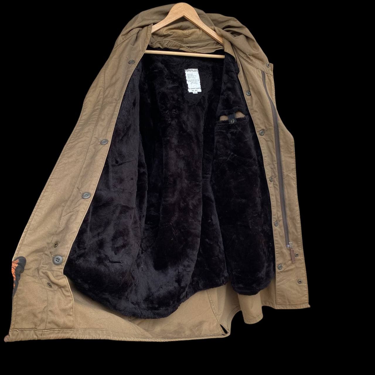 Surplus Research Vintage SURPLUS Military Fishtail Parka L Baggy Brown Jacket Size US L / EU 52-54 / 3 - 11 Thumbnail