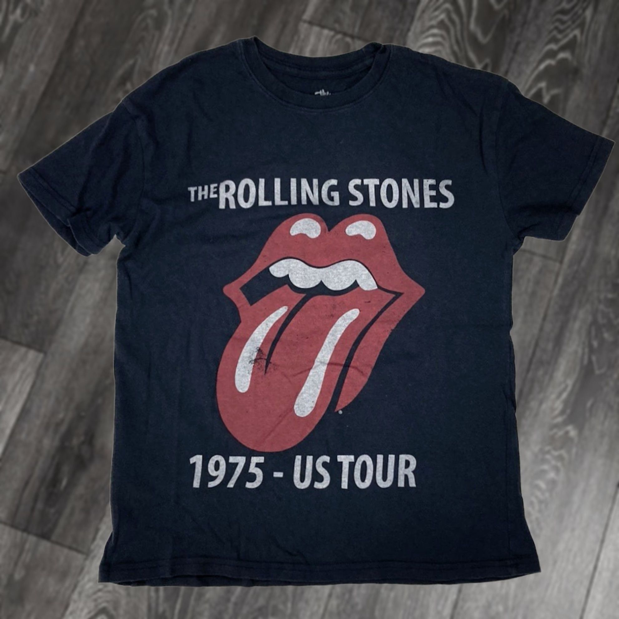 Vintage VINTAGE The Rolling Stones T-Shirt XS Black Womens Graphic Music Retro Merch Short Sleeve Crew Neck Pullover Casual Casual Size XS / US 0-2 / IT 36-38 - 1 Thumbnail