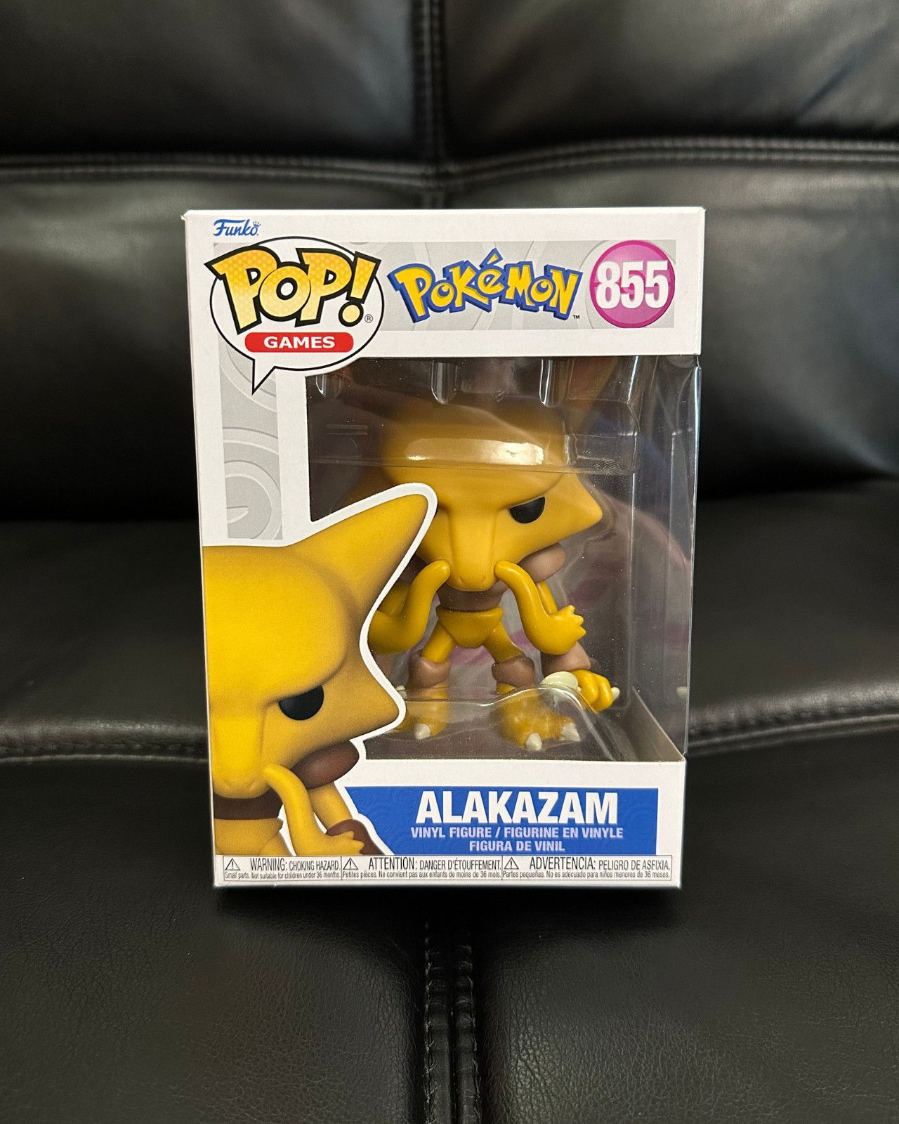 Pokemon New - Alakazam Pokemon Funko Pop! #855 Size ONE SIZE - 1 Thumbnail