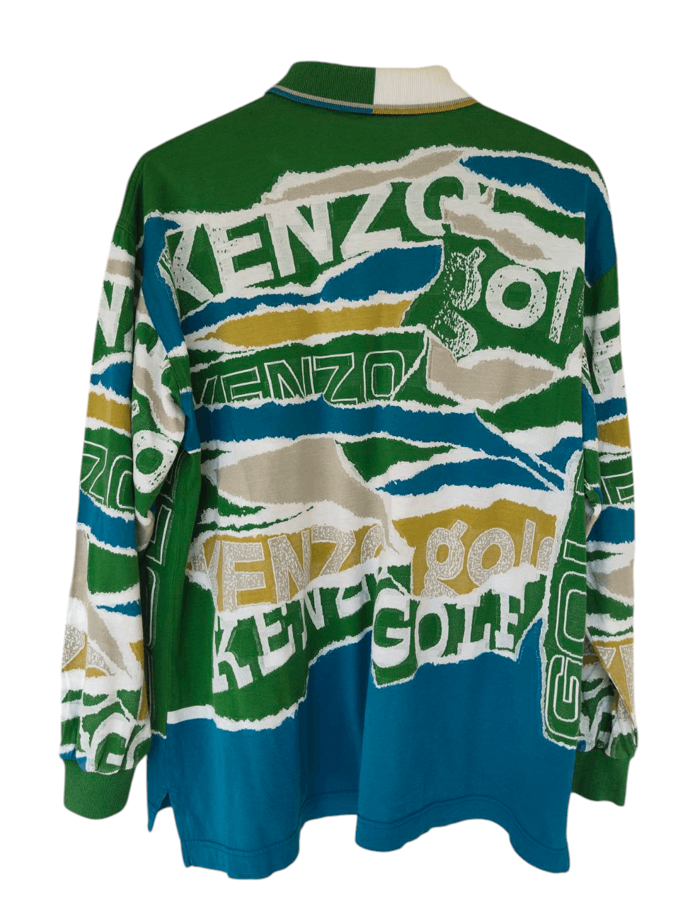 Japanese Brand Kenzo Golf Printed Polo Size US L / EU 52-54 / 3 - 2 Thumbnail