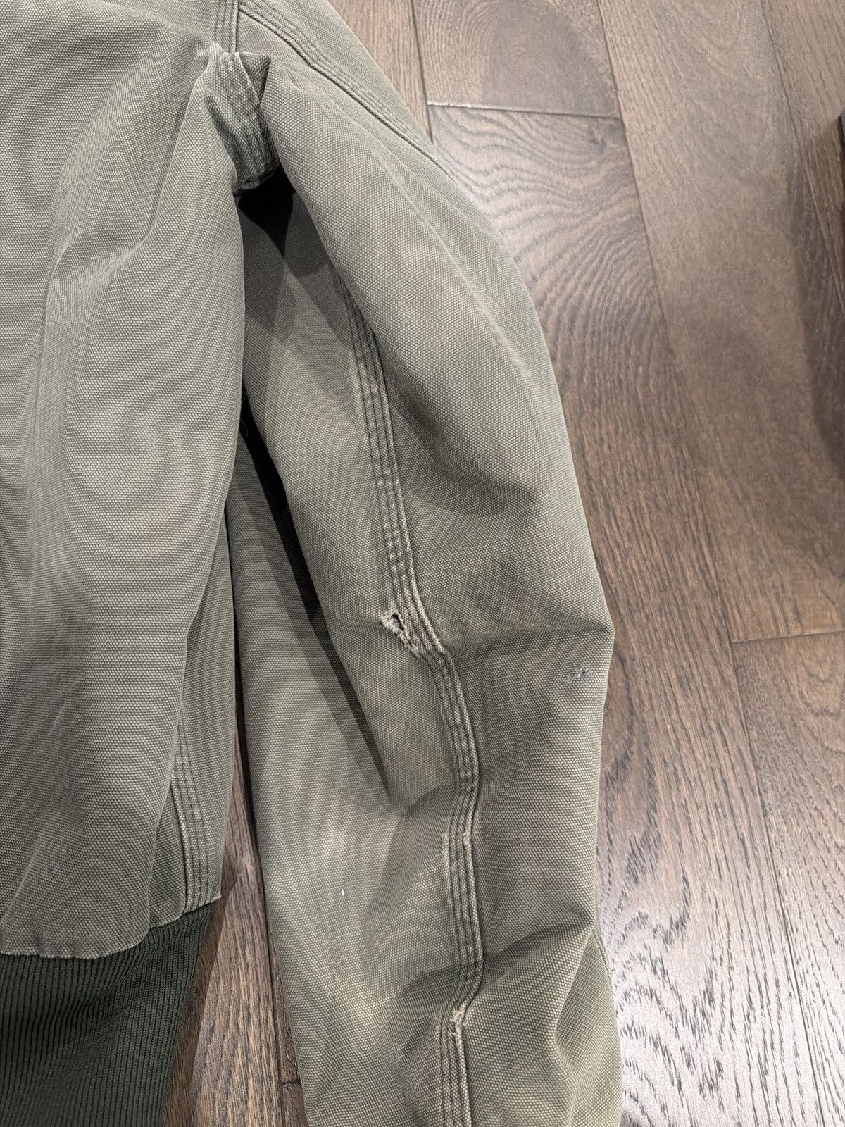 Carhartt Carhartt Work Jacket Green Vintage Size L Size US L / EU 52-54 / 3 - 7 Thumbnail