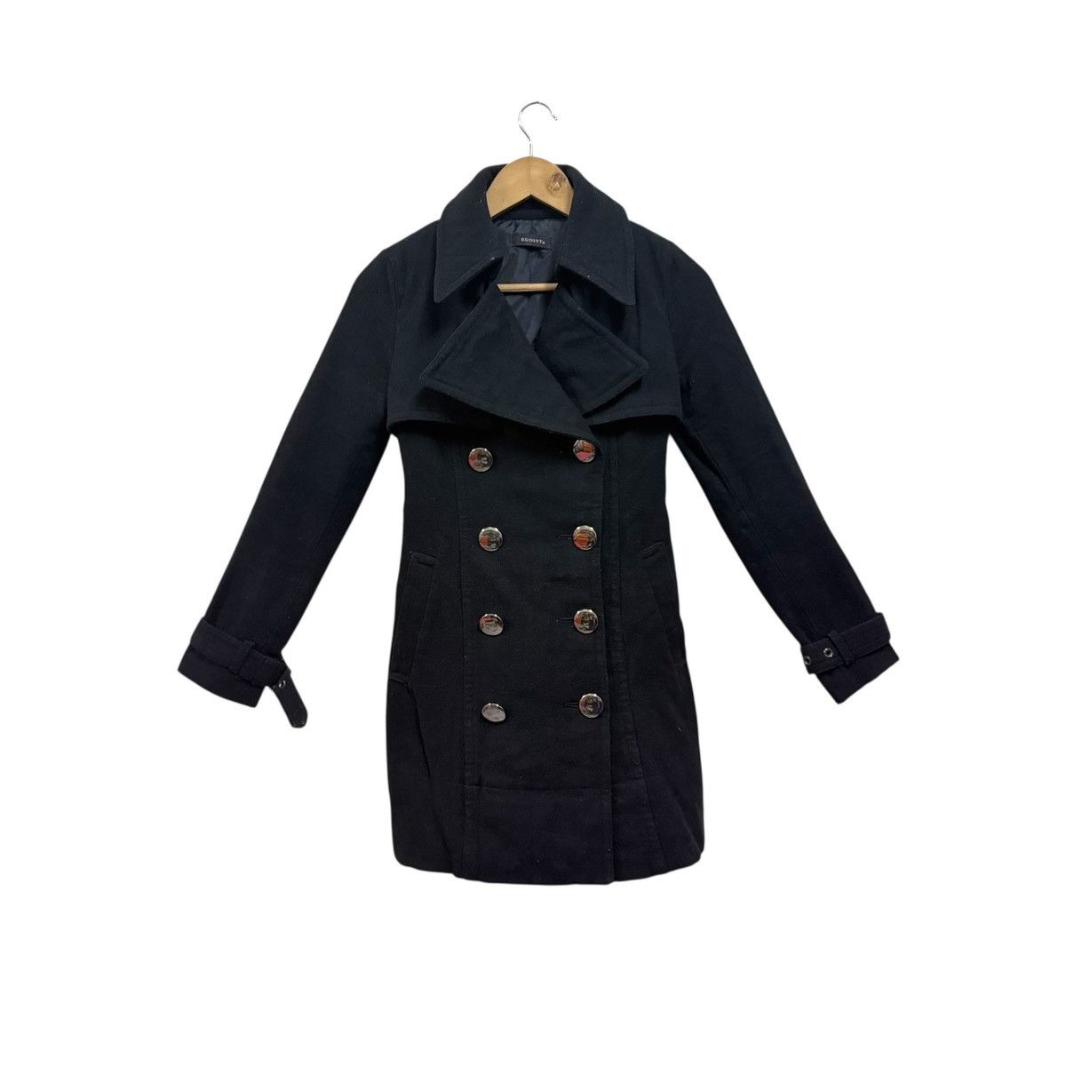 If Six Was Nine Egoist Double Breast Coat Jacket Japanese Brand Size S / US 4 / IT 40 - 1 Thumbnail