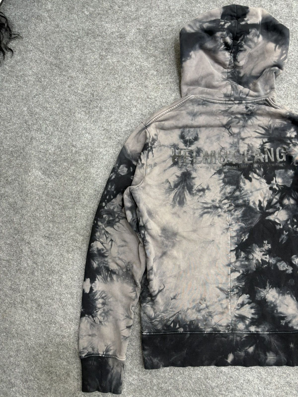 Helmut Lang Archival 2018 AW Helmut Lang Tye Dye Hoodie F573 Size US M / EU 48-50 / 2 - 11 Thumbnail
