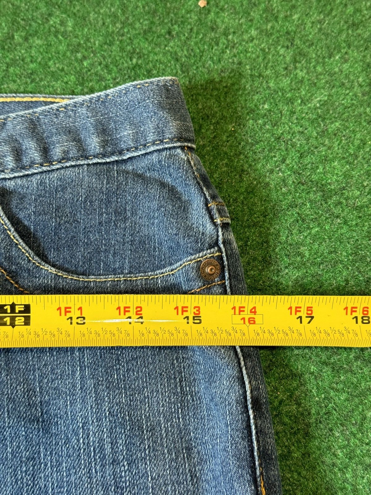 Vintage Vtg Y2K Low Rise Cruel Girl Bootcut Flare 28x32 Jeans Size 28" / US 6 / IT 42 - 6 Thumbnail