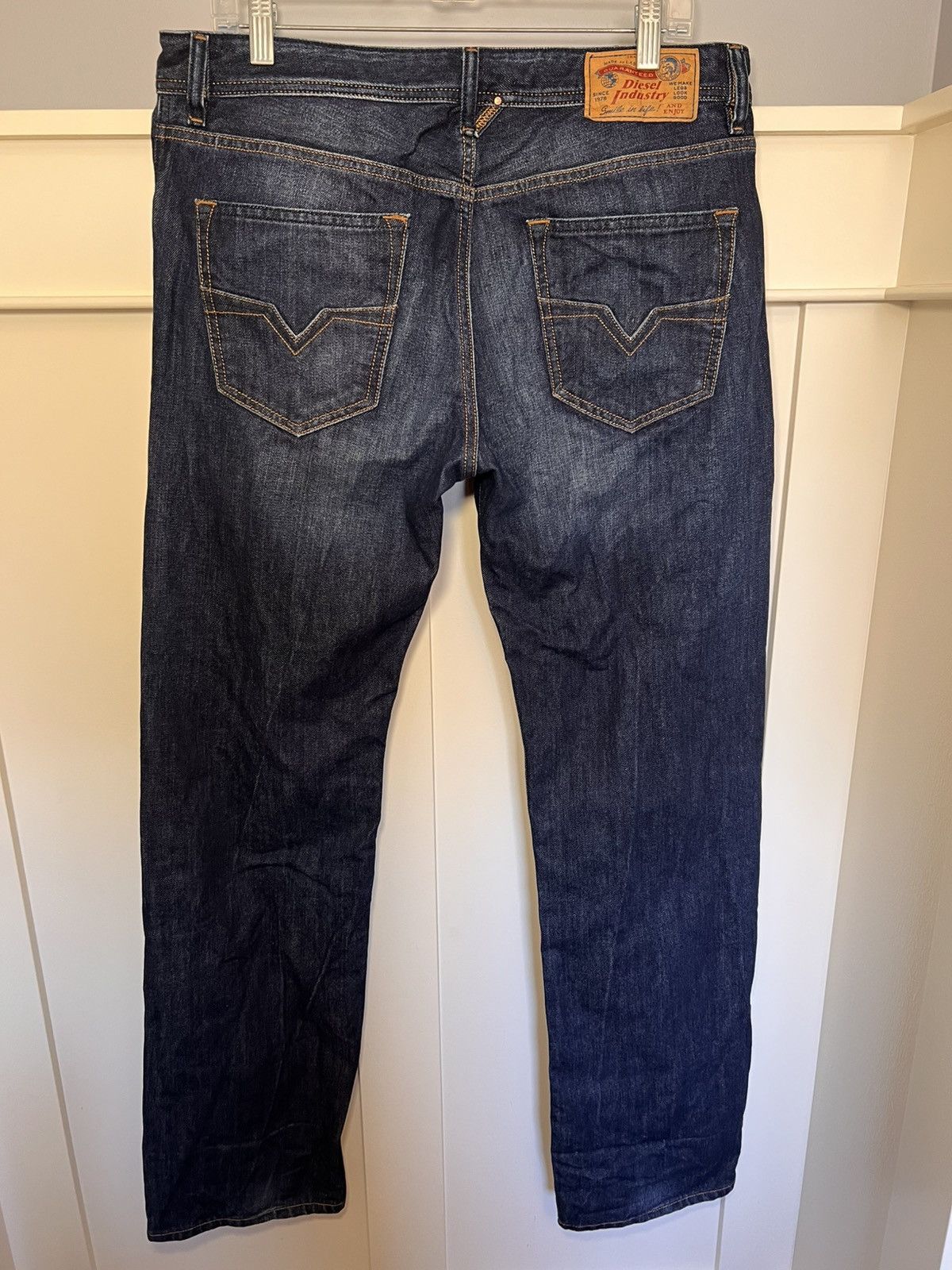 Diesel Vintage Diesel “Larkee” straight cut faded blue denim jeans Size US 36 / EU 52 - 2 Thumbnail