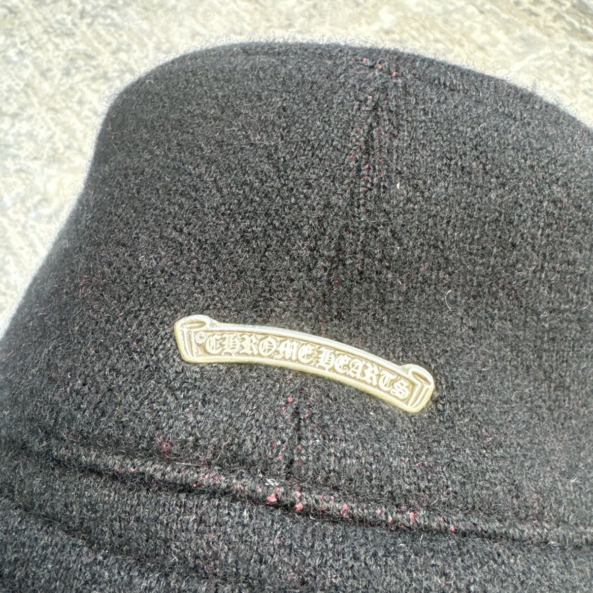 Chrome Hearts Cashemere CH bucket hat ‘navy’ Size 34 - 7 Thumbnail