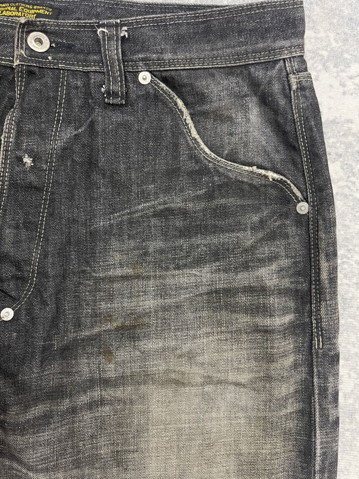 Nitraid 💥Baggy💥Nitraid Japan Sturdy Hip Hop Denim s22 Size US 33 - 5 Thumbnail