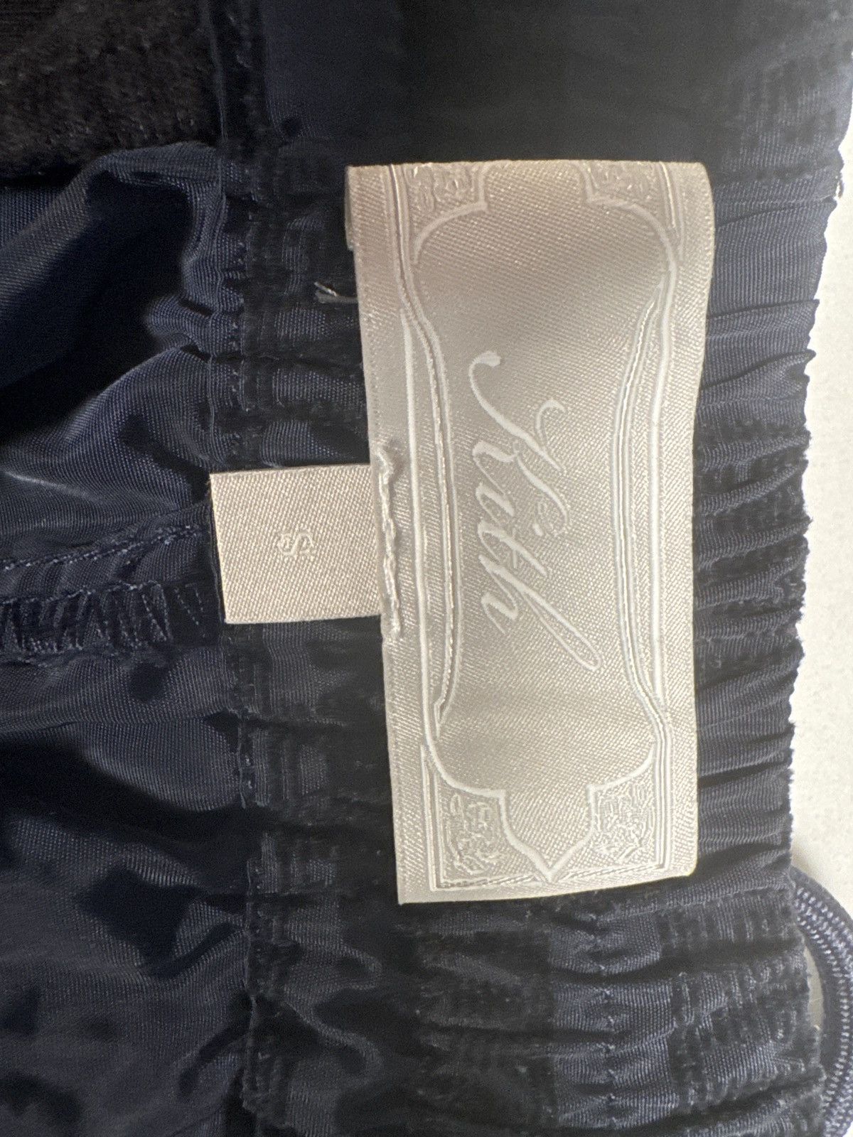 Kith Kith Flocked Monogram Mason Short 'Nocturnal' - Small Size US 31 - 3 Thumbnail