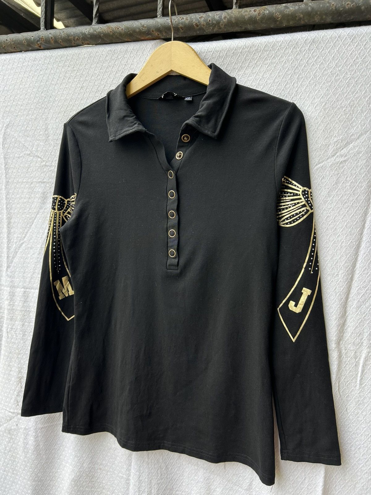 20471120 × Japanese Brand Japanese style tribal y2k shirt longsleeve Size US M / EU 48-50 / 2 - 4 Thumbnail