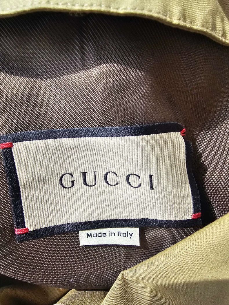 Gucci Long Gucci Collar Coat in Yellow-2506 Size US XL / EU 56 / 4 - 7 Thumbnail