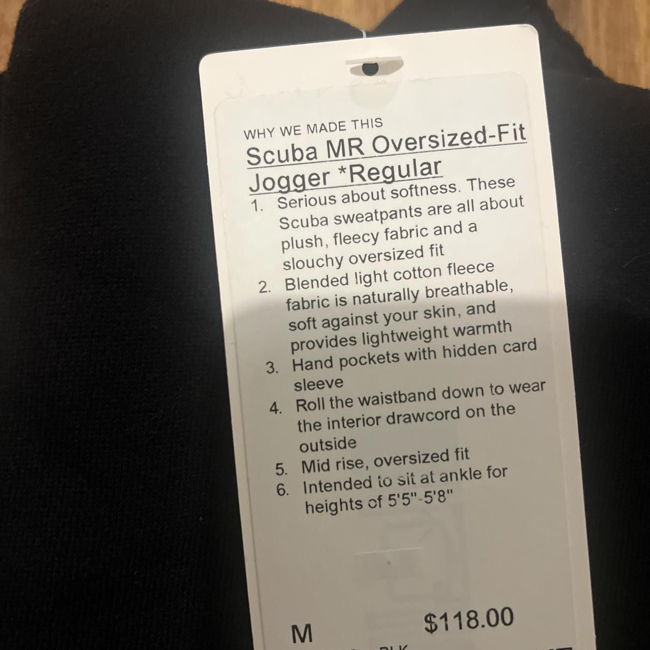 Lululemon Lululemon Women's Black and Grey Legging Size 32" / US 10 / IT 46 - 4 Thumbnail