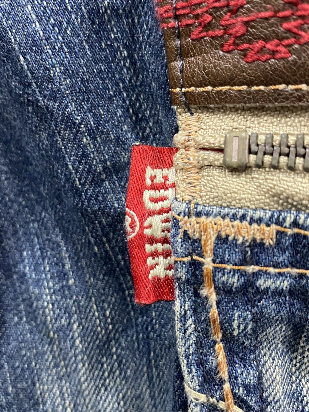 Edwin × Vintage Vintage EDWIN XV Blue Jeans Size US 34 / EU 50 - 12 Thumbnail