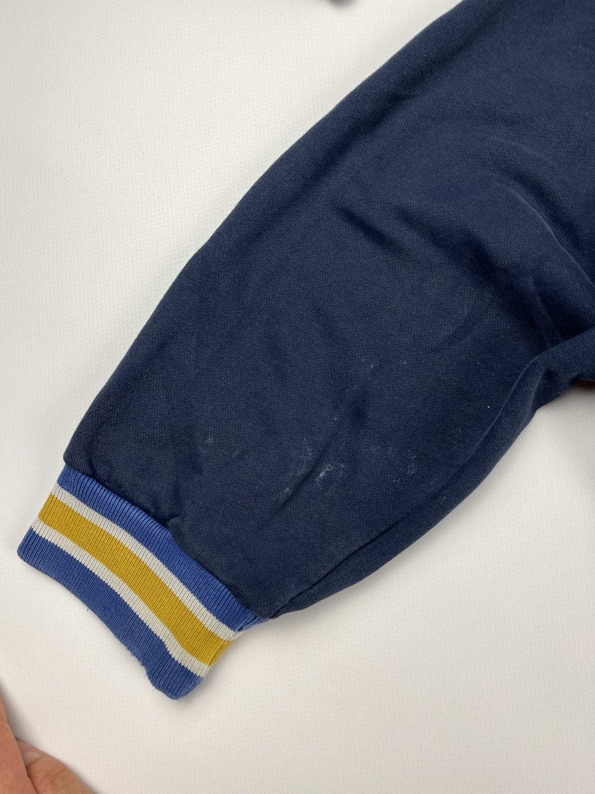 Nike × Vintage Vintage NIKE Distressed Faded Big Logo Boxy Baggy Sweatshirt Size US L / EU 52-54 / 3 - 5 Thumbnail