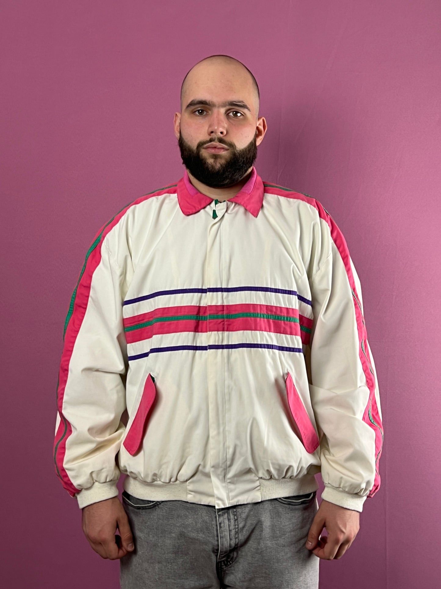 Other 80s Puls Sportswear from H&M Vintage Men's Bomber Jacket - L Size US L / EU 52-54 / 3 - 2 Thumbnail