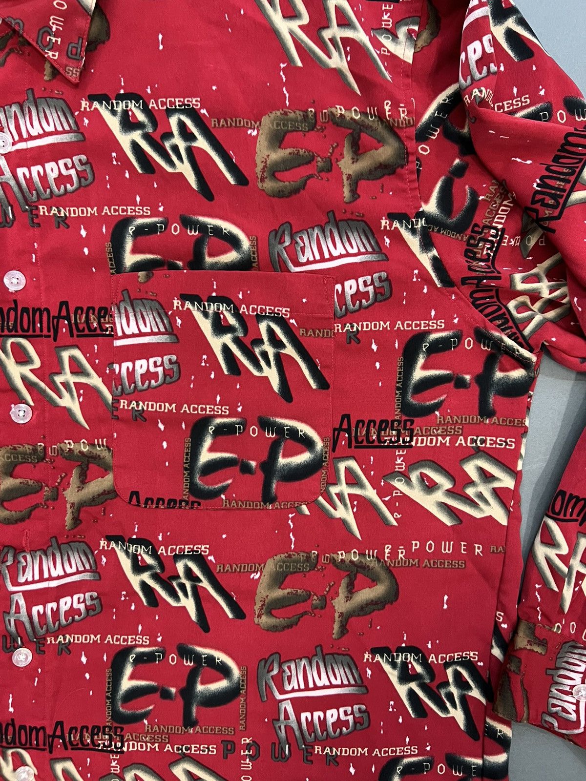 Other PUBLIC ACCESS NYC Spell Out Print Shirt Size US L / EU 52-54 / 3 - 5 Thumbnail