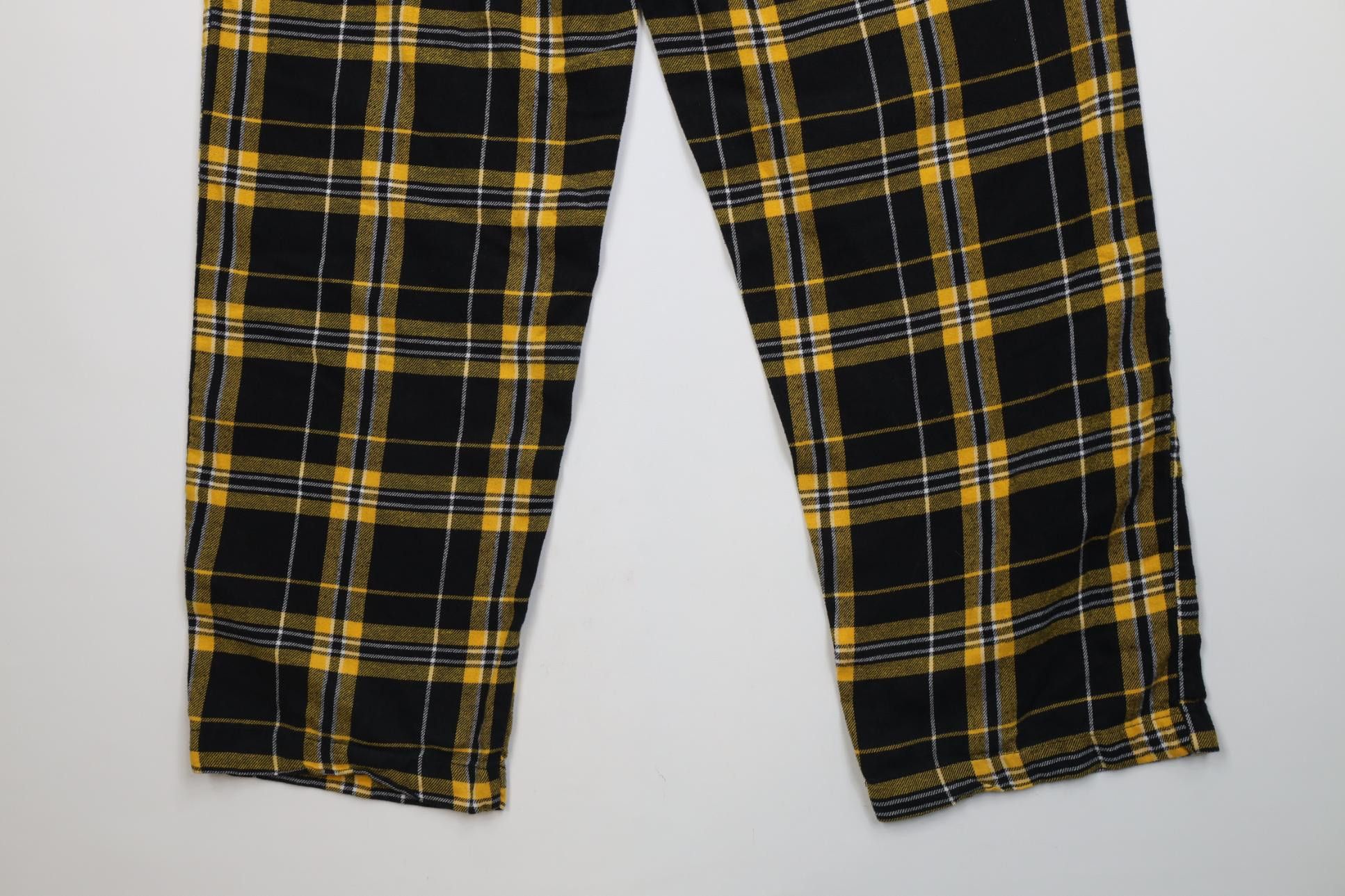 Vintage Vintage Y2K NFL Steelers Football Wide Leg Flannel Pants Size US 34 / EU 50 - 12 Thumbnail