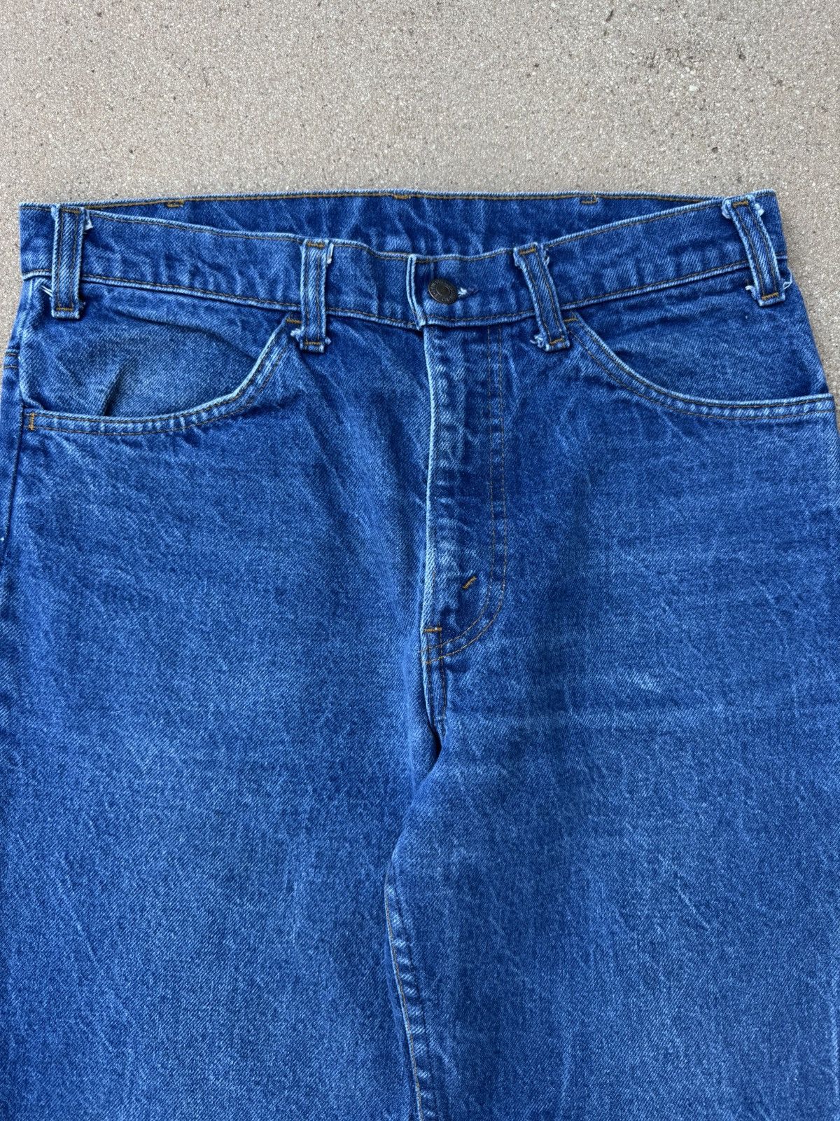 Vintage Vtg 70’s Levi’s 646 Orange Tab Bellbottom Flare Jeans 32x29 Size US 32 / EU 48 - 4 Thumbnail