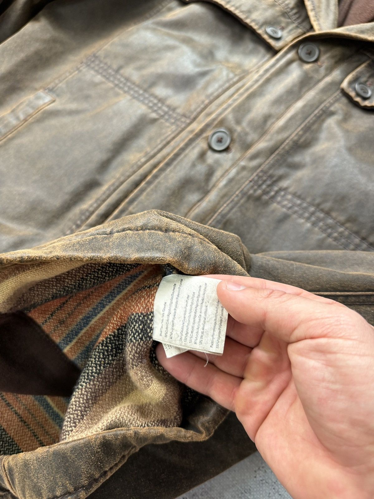 Marlboro Vintage Marlboro Classics Brown Jacket Made Italy Coat Size US XXL / EU 58 / 5 - 10 Thumbnail