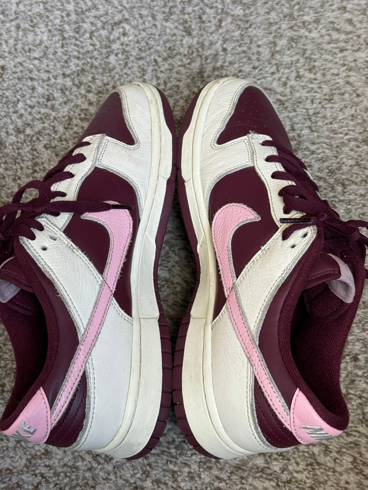 Nike Nike Dunk Low Retro "Valentine's Day" (2023) Men's Size 9.5 Size US 9.5 / EU 42-43 - 3 Thumbnail