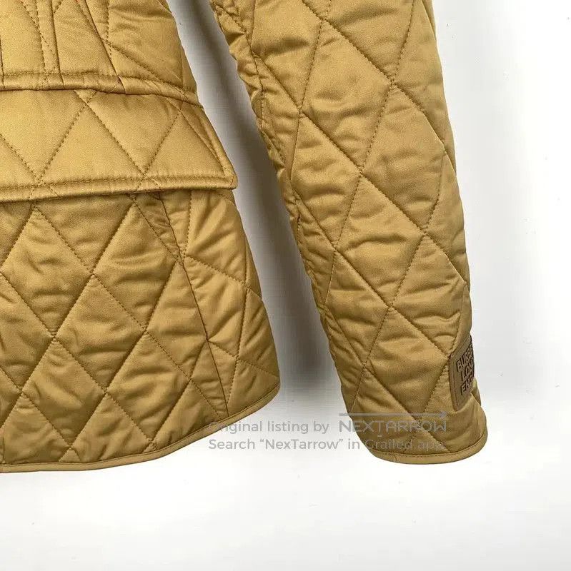 Burberry Burberry Quilted Brown Women's Jacket. Size XS / US 0-2 / IT 36-38 - 4 Thumbnail
