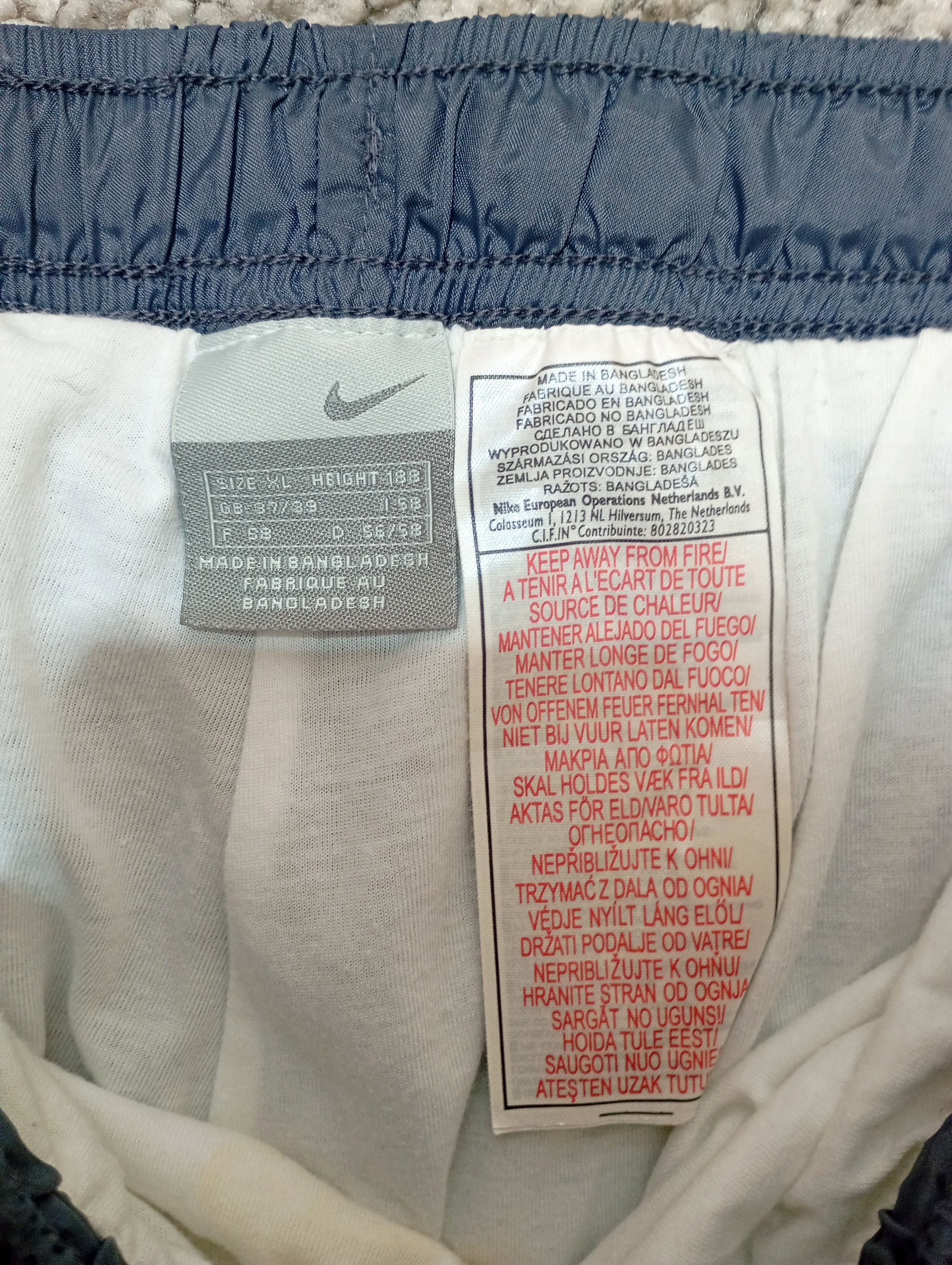 Nike NIKE 90's BAGGY SWOOSH LOGO TRACK PANTS RARE RETRO Y2K Size US 34 / EU 50 - 6 Thumbnail