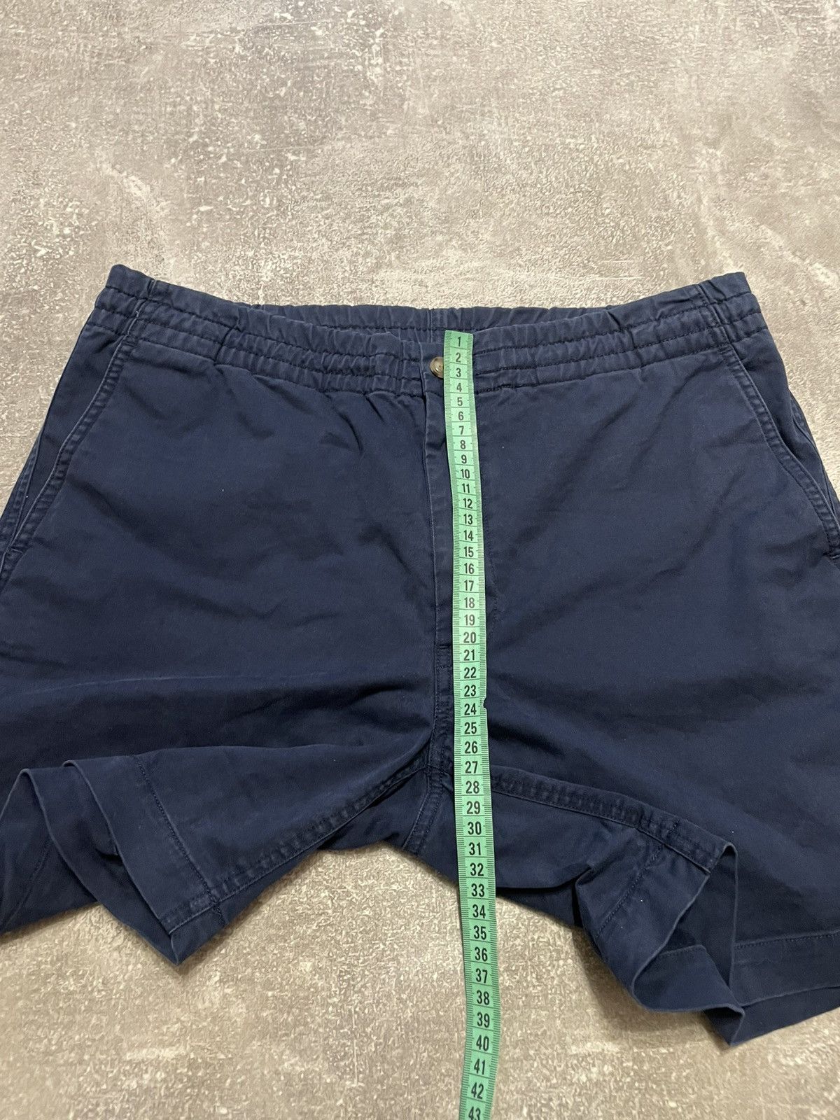 Polo Ralph Lauren × Vintage Vintage Polo Ralph Lauren Navy Blue Cotton Shorts Size 32 Size US 32 / EU 48 - 20 Thumbnail