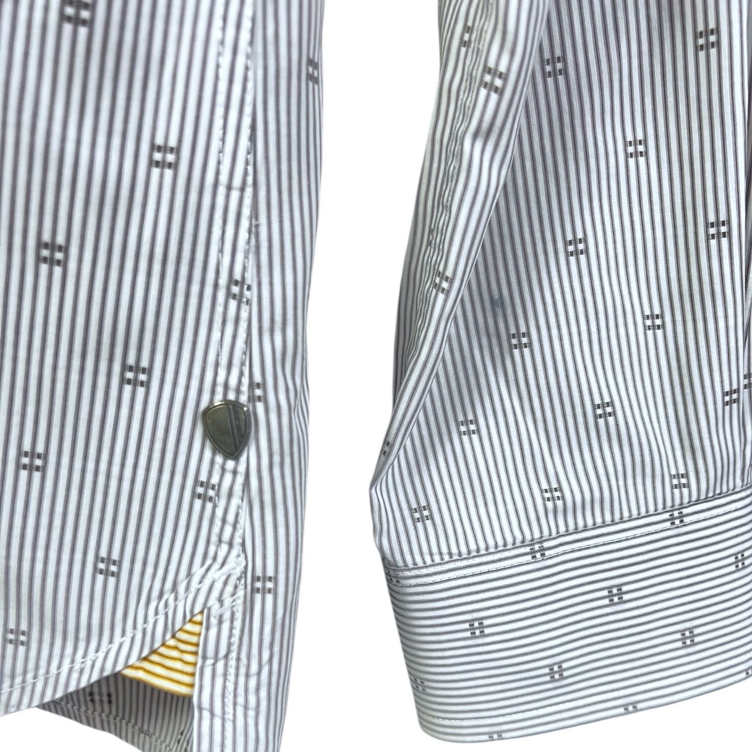 Ben Sherman Ben Sherman Plectrum Striped Geometric Button-Up Shirt - S Size US S / EU 44-46 / 1 - 6 Thumbnail